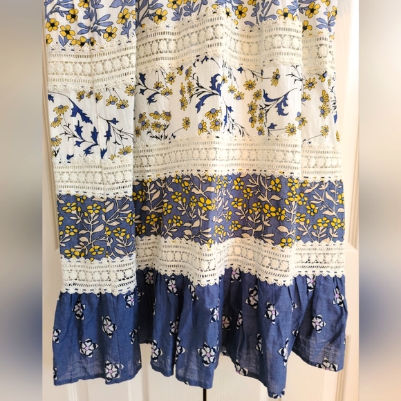 Mixed Floral Print Maxi Dress - Picture 6 of 8